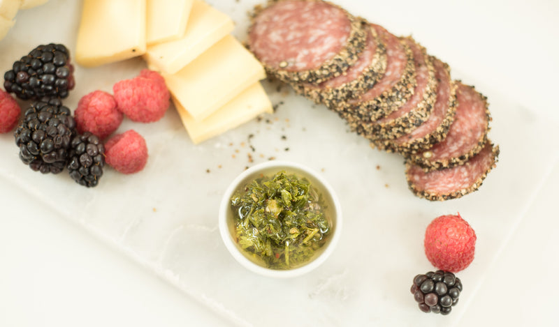 Charcuterie board ideas... with chimichurri!