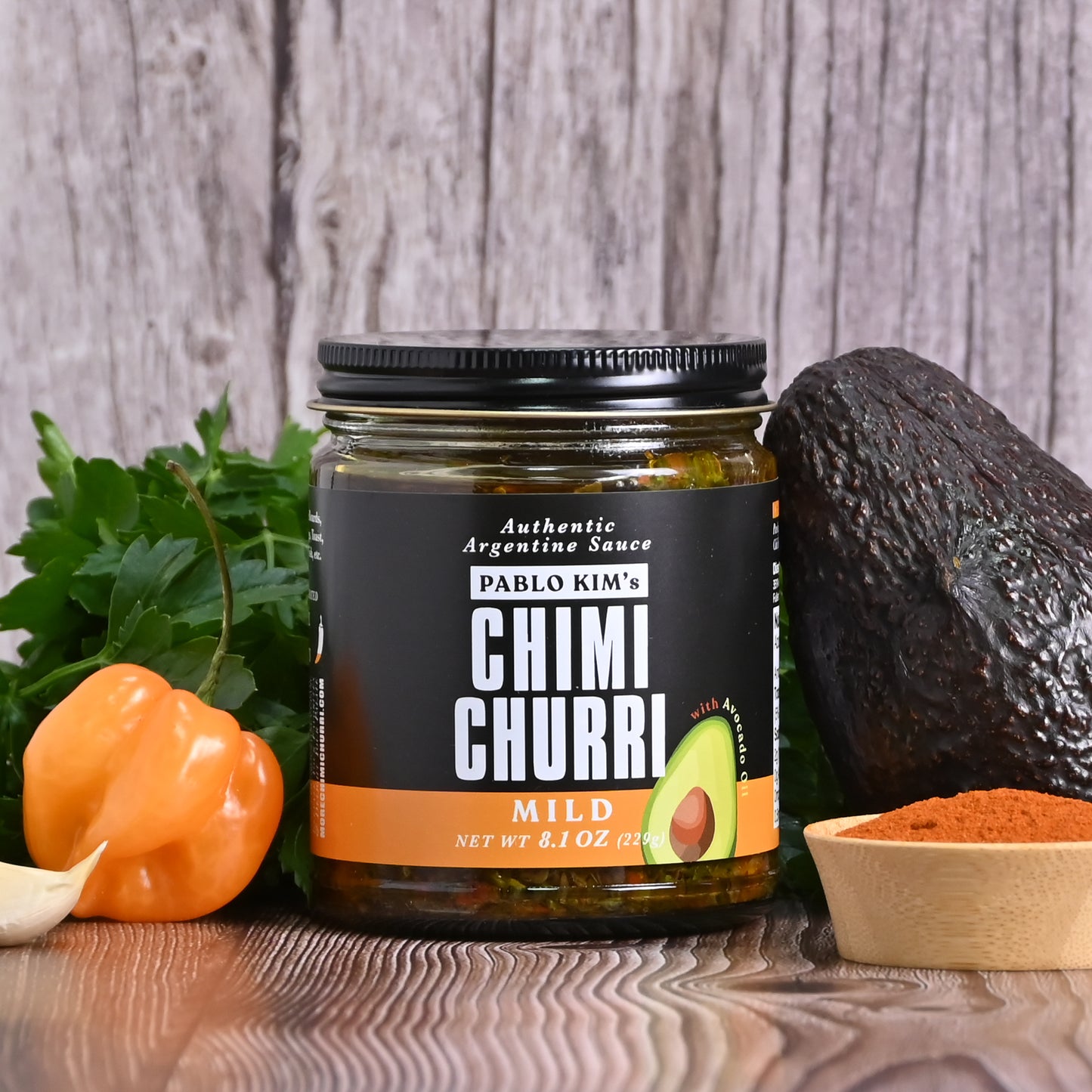 Pablo Kim's Chimichurri Avocado oil Mild 8.1oz