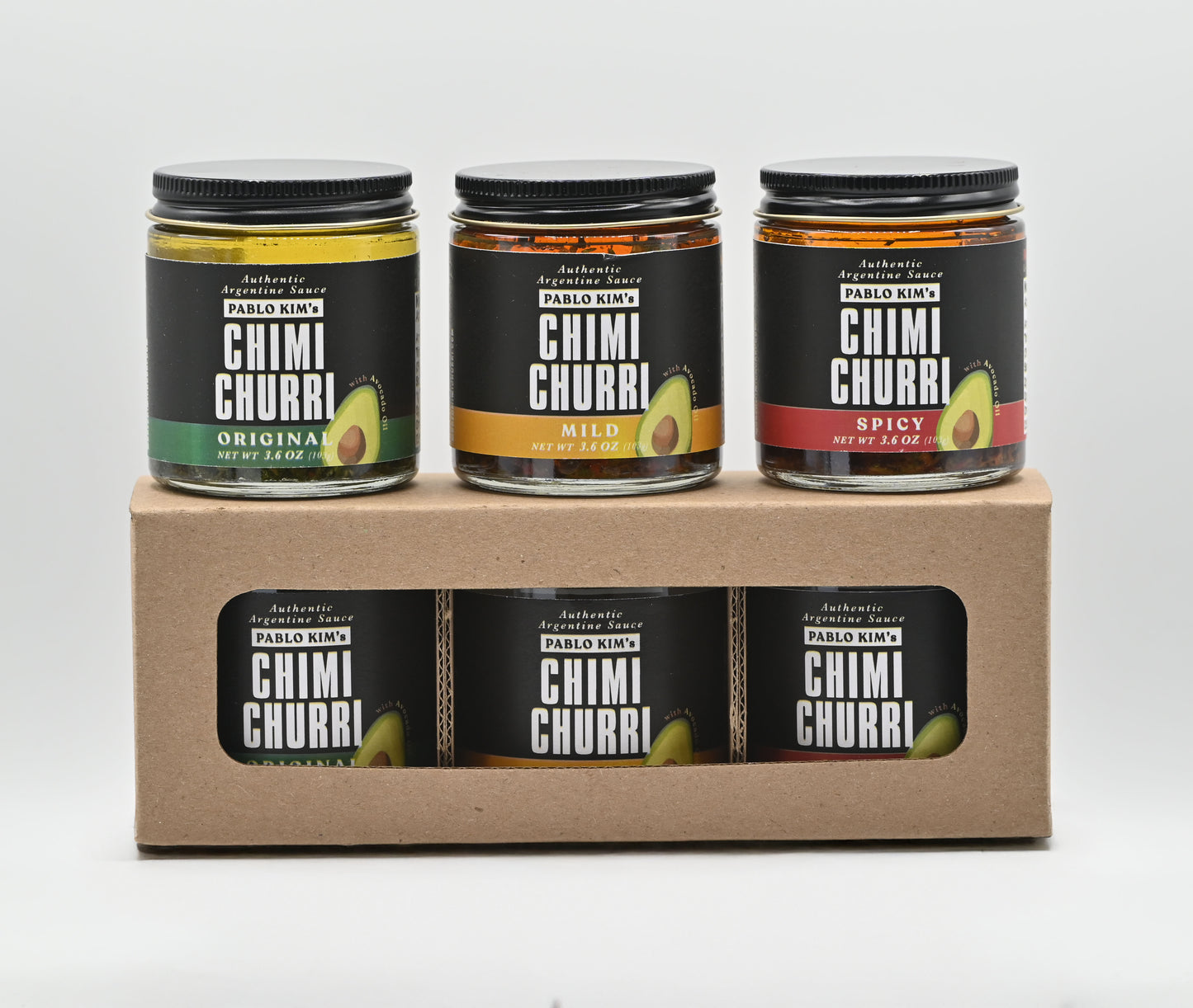 Avocado oil chimichurri sampler set gift set