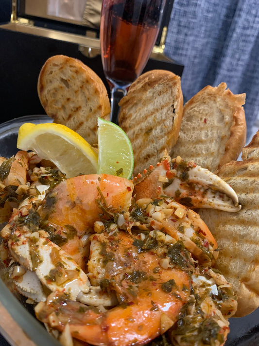 Dungeness Crabs by Chef Quisha Milton