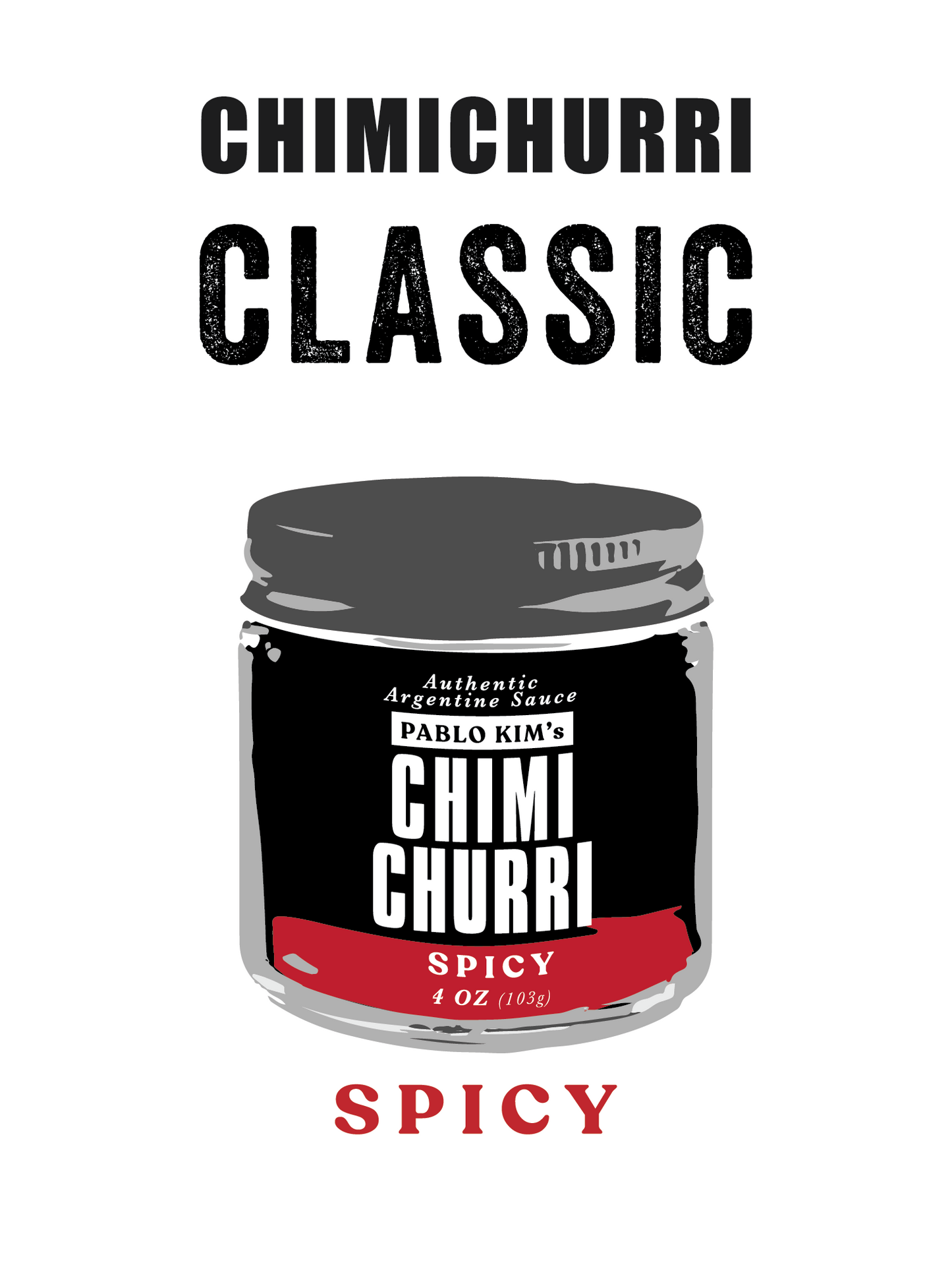 Chimichurri - Spicy - 3.6 oz